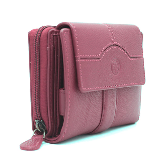 Zelora Paris Genuine Leather Ladies Wallet | RFID Secure