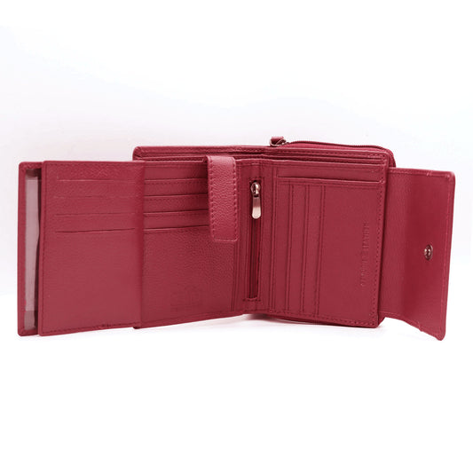 Zelora Paris Genuine Leather Ladies Wallet | RFID Secure