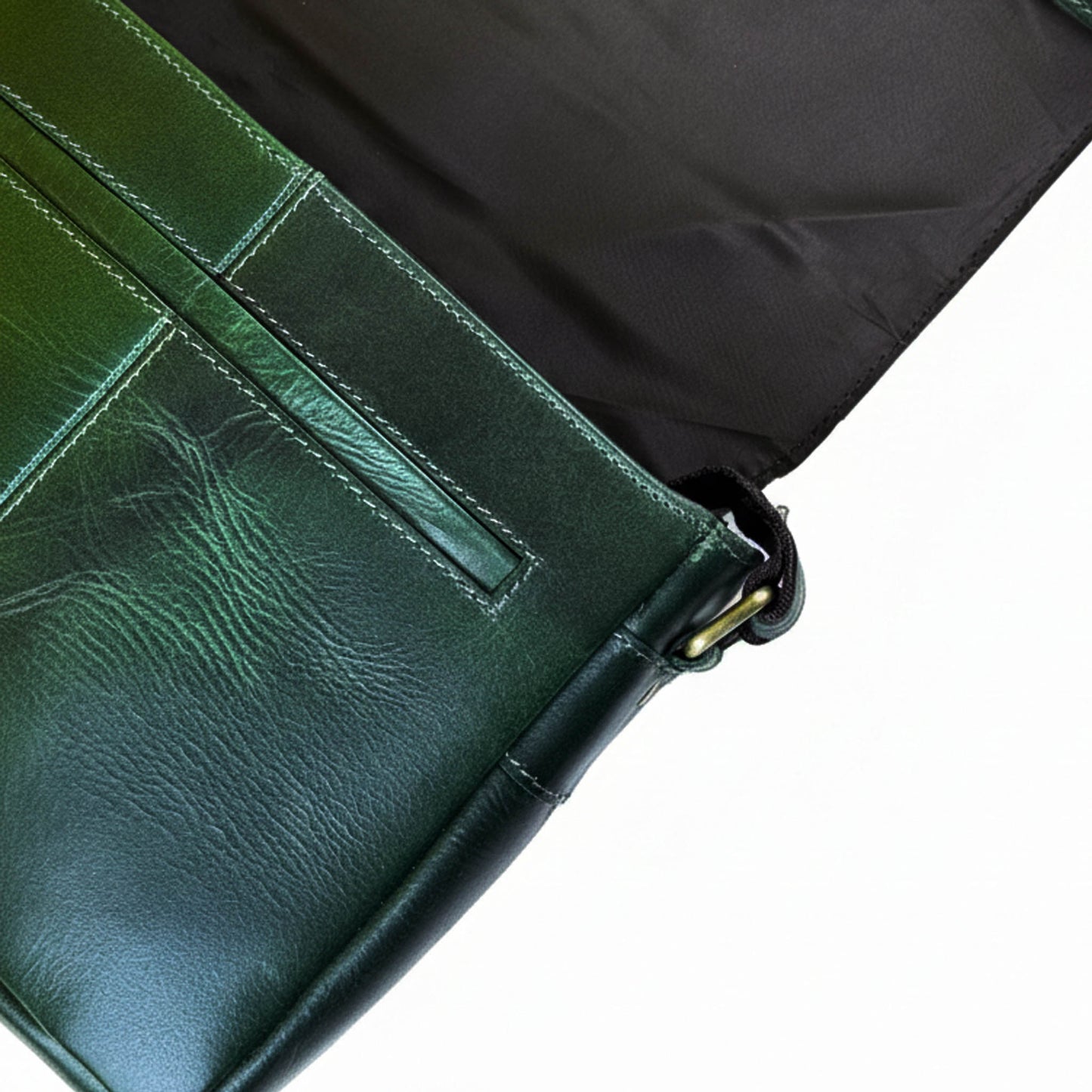 Zelora Paris Unisex Cross-Body Bag -Green