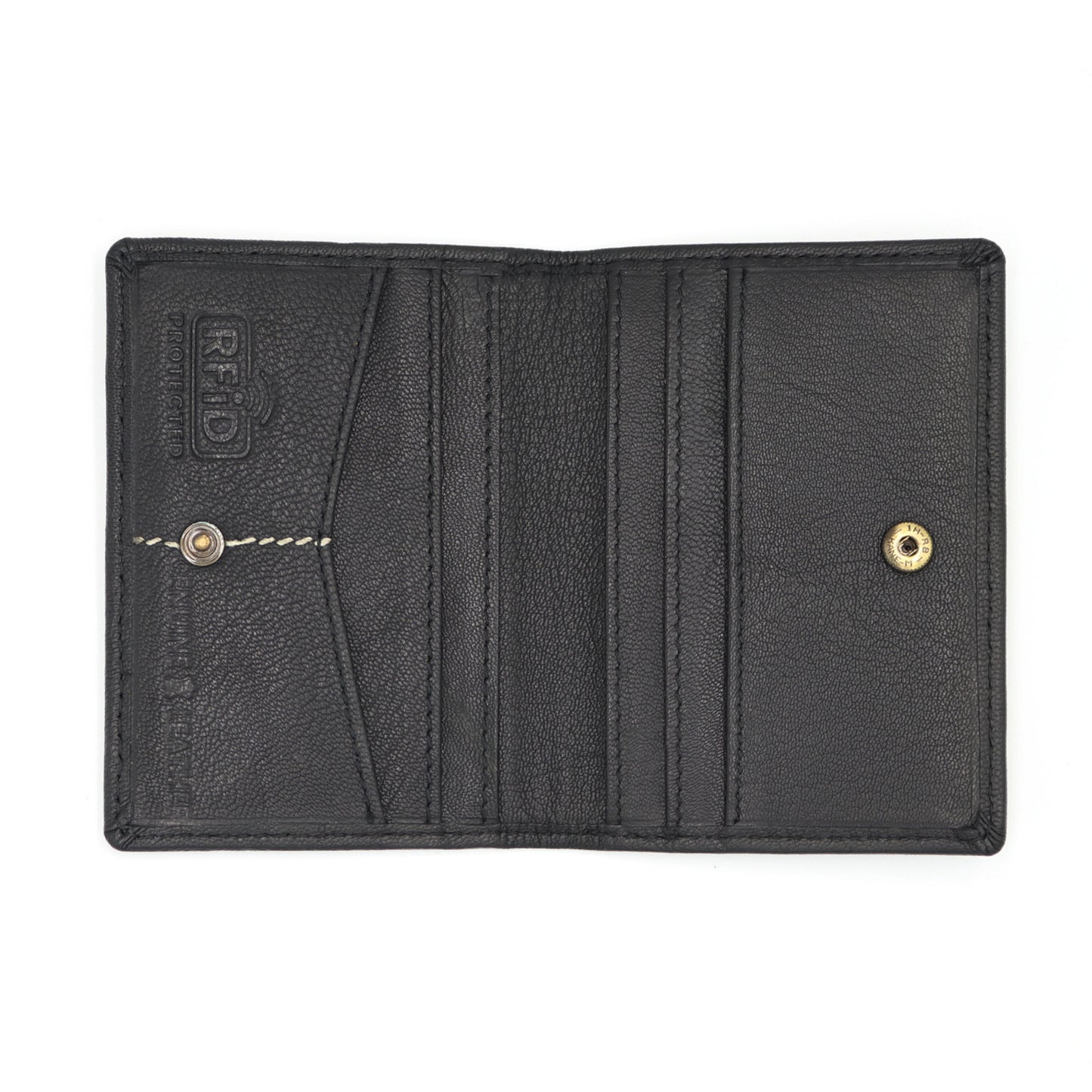Zelora Paris Genuine Leather RFID Card Holder – Slim & Secure (6 Card Slots)