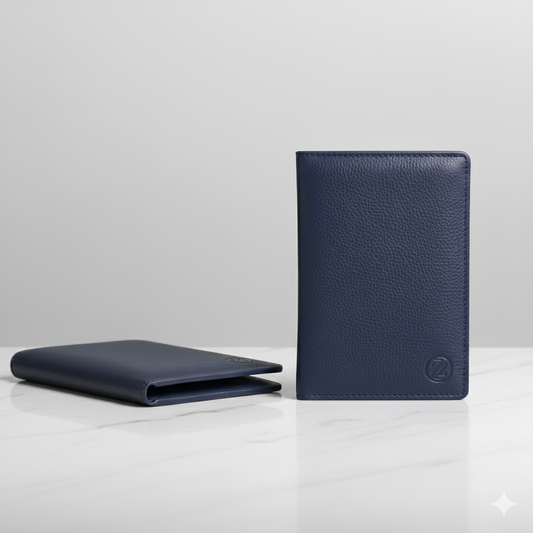 Zelora Paris Leather Travel Passport Holder – RFID Protected | Unisex & Premium