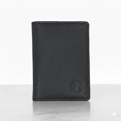 Zelora Paris Genuine Leather RFID Card Holder – Slim & Secure (6 Card Slots)