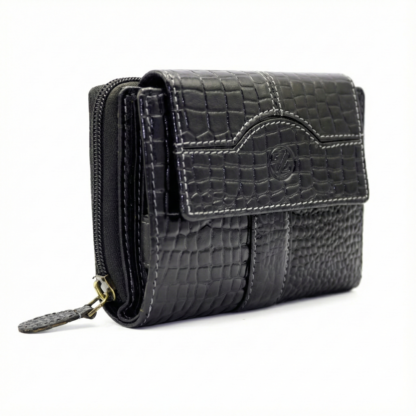 Zelora Paris Genuine Leather Ladies Wallet – RFID Secure & Elegantly Designed