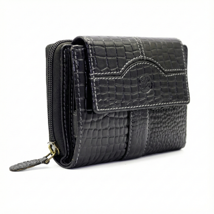 Zelora Paris Genuine Leather Ladies Wallet – RFID Secure & Elegantly Designed