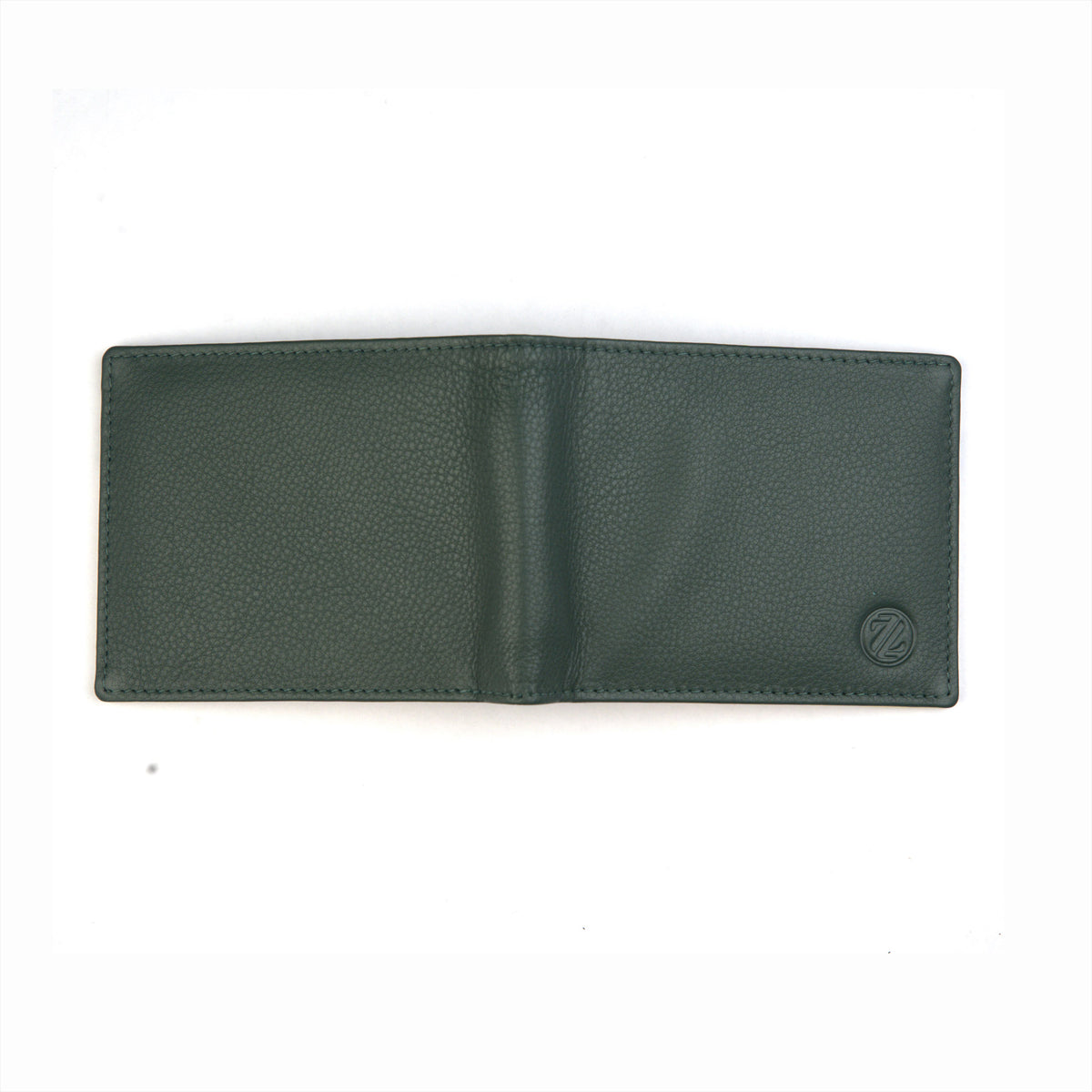 Mens Tri Colour Leather Wallet – Green