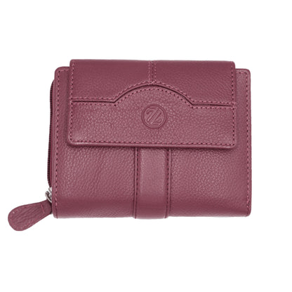 Zelora Paris Genuine Leather Ladies Wallet | RFID Secure