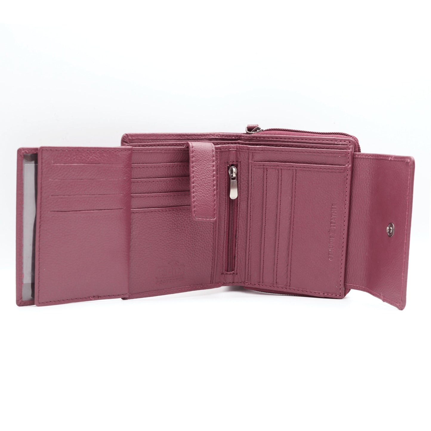 Zelora Paris Genuine Leather Ladies Wallet | RFID Secure