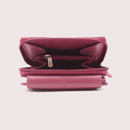 Zelora Paris Genuine Leather Ladies Wallet | RFID Secure