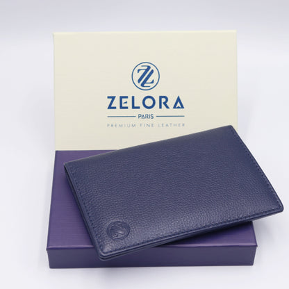 Zelora Paris Leather Travel Passport Holder – RFID Protected | Unisex & Premium