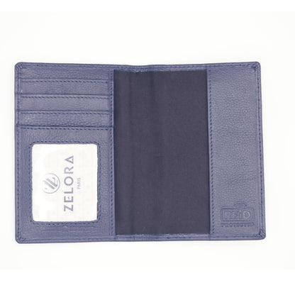 Zelora Paris Leather Travel Passport Holder – RFID Protected | Unisex & Premium