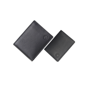Zelora Paris Men’s Leather Combo-Wallet & Card Case