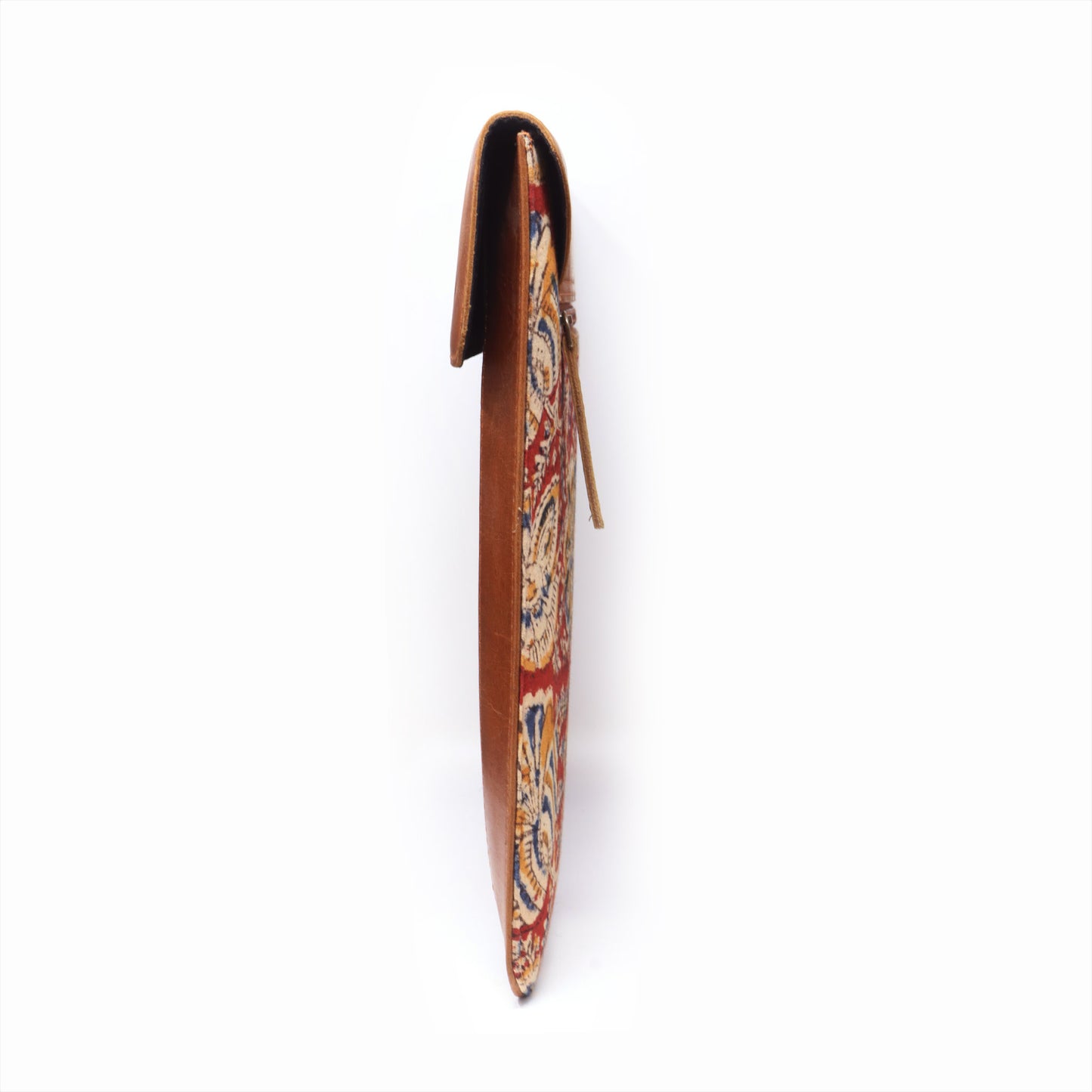 Zelora Paris Laptop Sleeve-Red Floral Kalamkari Edition