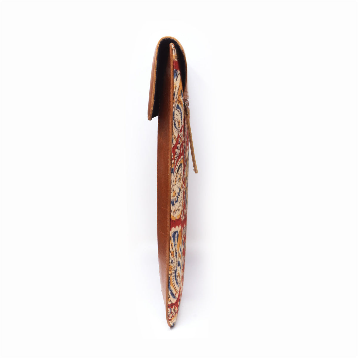 Zelora Paris Laptop Sleeve-Red Floral Kalamkari Edition