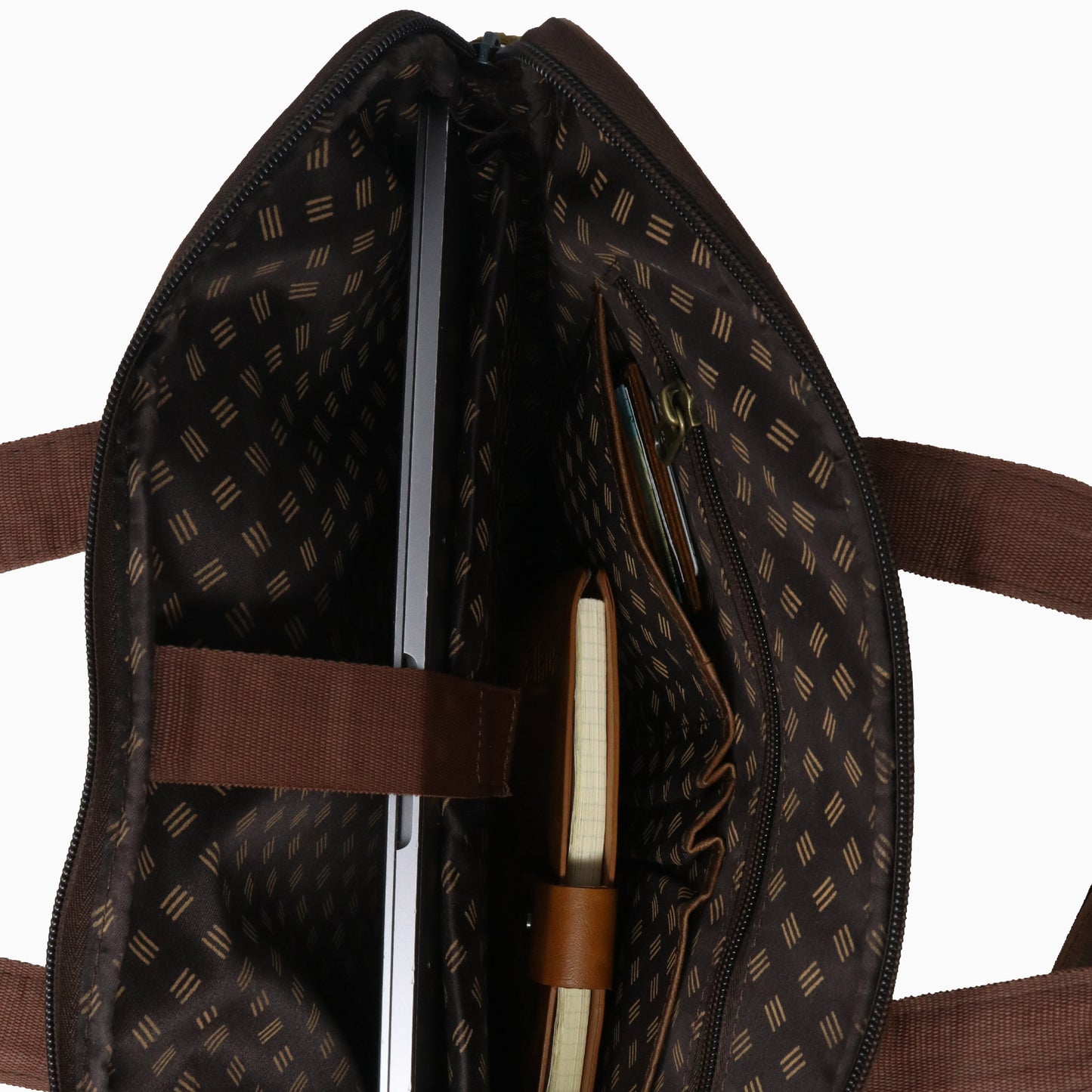 Premium Genuine Leather Laptop Bag-TAN