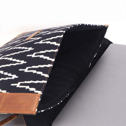ZELORA PARIS Black Floral Kalamkari Edition Laptop