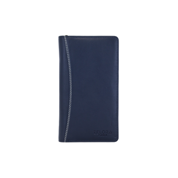 Genuine Leather Passport Suite | Unisex-Blue