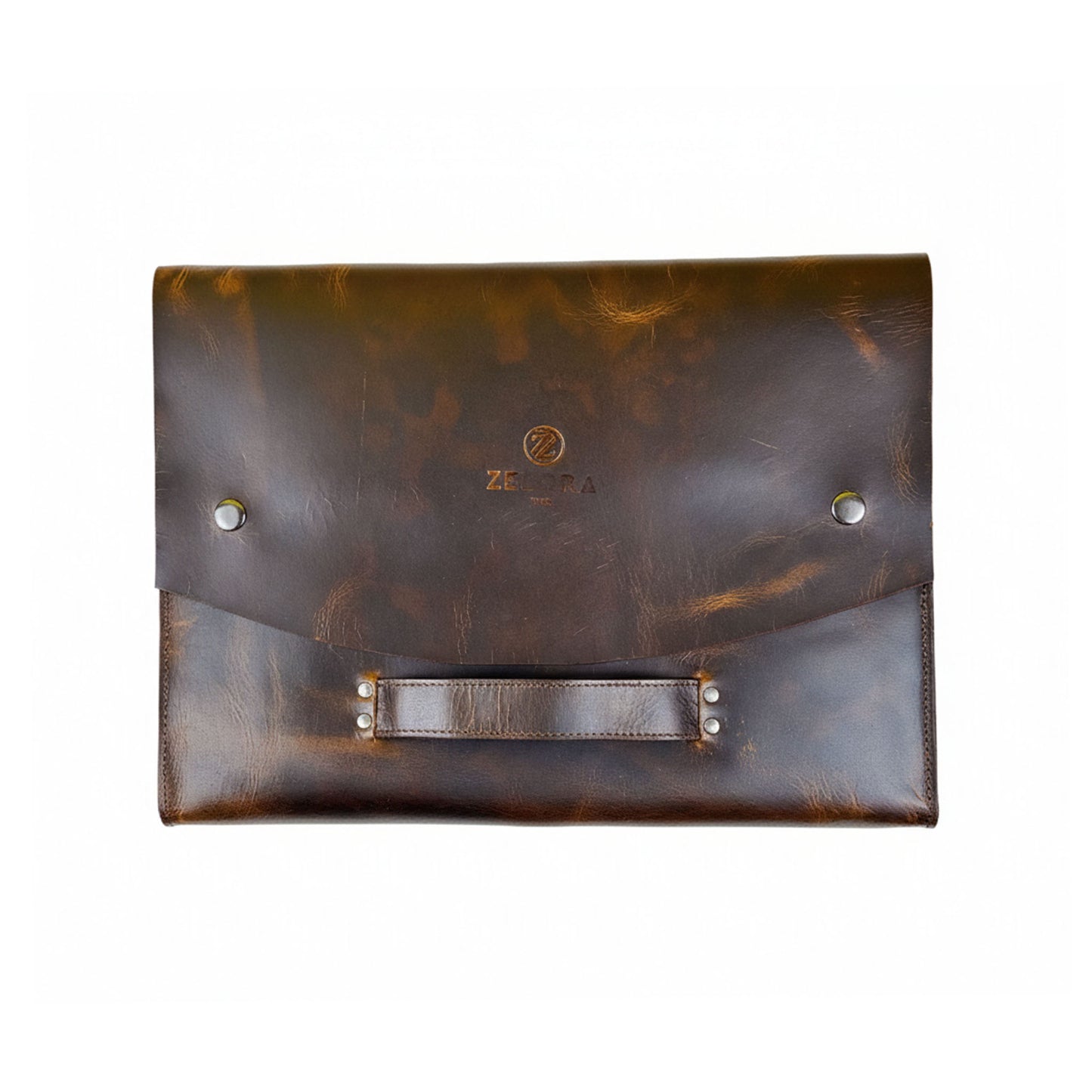 Zelora Paris Laptop Sleeve-Brown