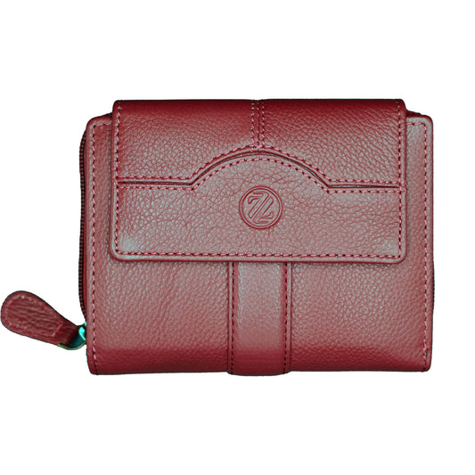 Zelora Paris Genuine Leather Ladies Wallet | RFID Secure