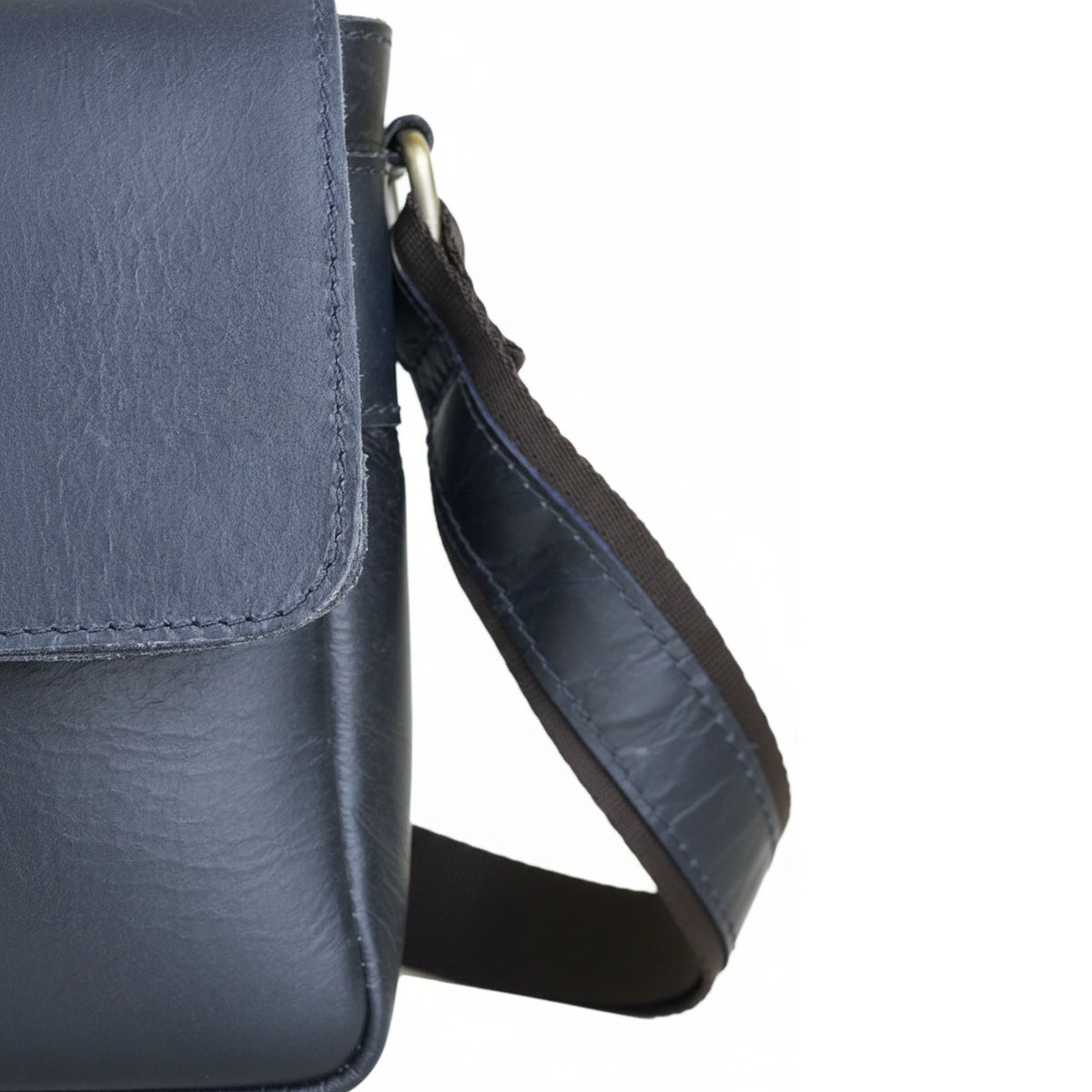 Zelora Paris Unisex Cross-Body Bag - Navy Blue