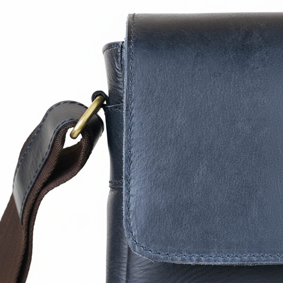 Zelora Paris Unisex Cross-Body Bag - Navy Blue